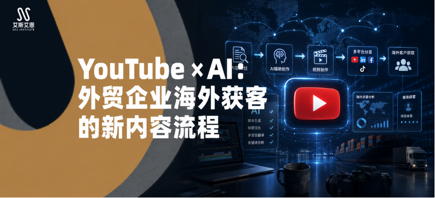 YouTube代运营 × AI：外贸企业海外获客的新内容流程